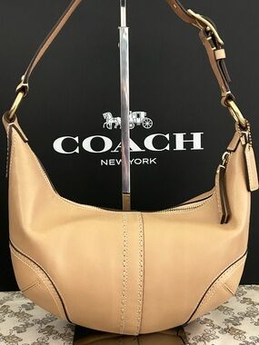 COACH Soho Y2K Small Hobo Shoulder Bag in Smoothly Leather